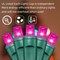Pink Christmas String Lights, 50 LED 25 Feet ,Waterproof Pink Lights for Indoor